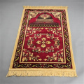 Popular Portable Tapis Folding Floor Karpet Muslim Prayer Rug Pocket Prayer Mat